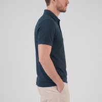 Herren Poloshirt mit Waffelstruktur und Knopfleiste | Otmar