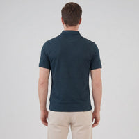 Herren Poloshirt mit Waffelstruktur und Knopfleiste | Otmar