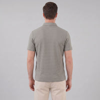 Herren Poloshirt mit Waffelstruktur und Knopfleiste | Otmar