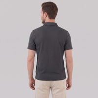 Herren Poloshirt mit Waffelstruktur und Knopfleiste | Otmar