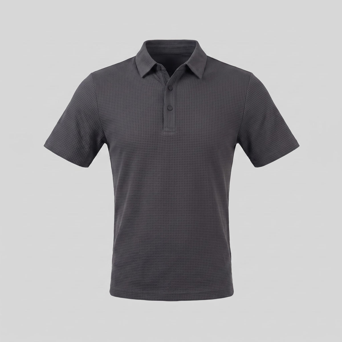 Herren Poloshirt mit Waffelstruktur und Knopfleiste | Otmar