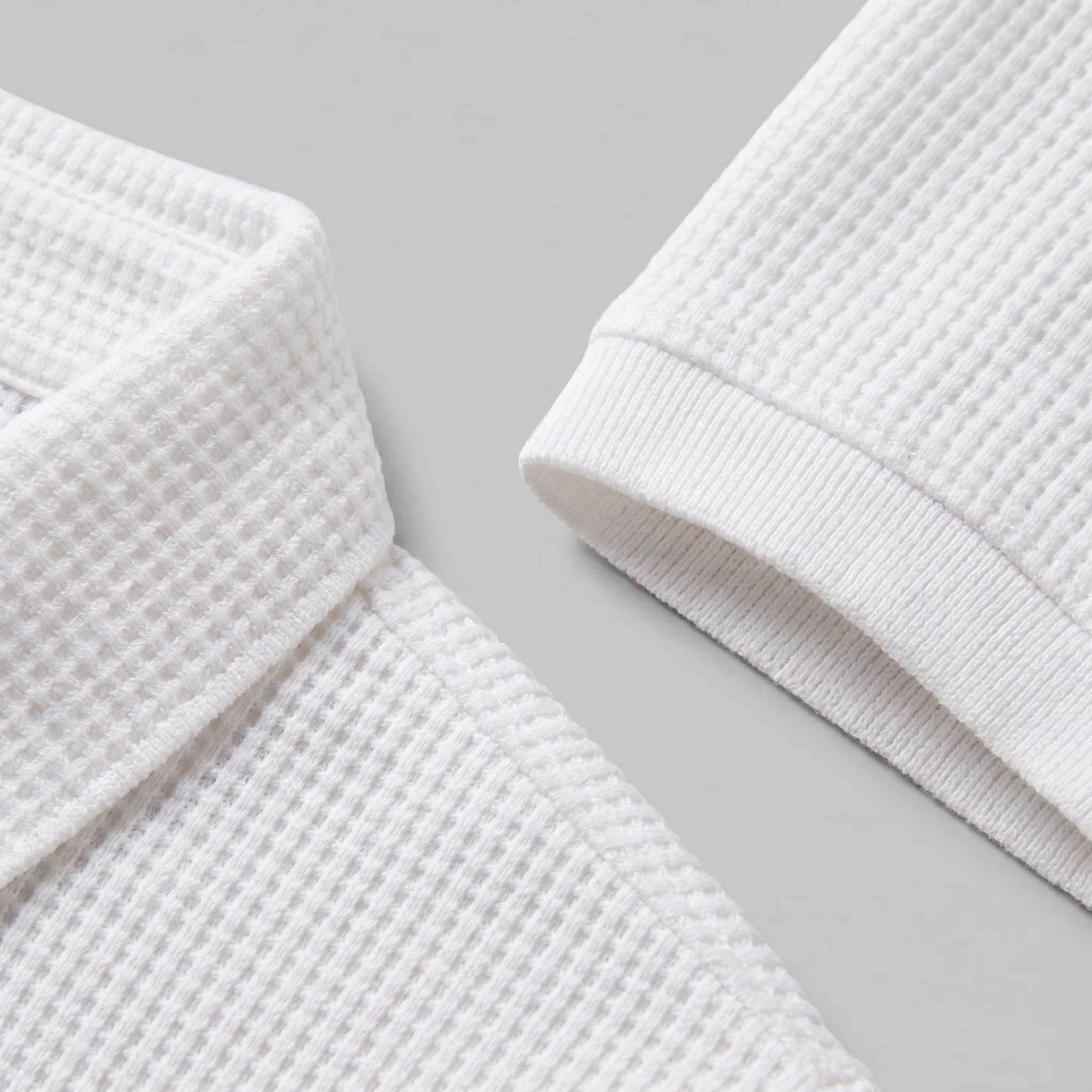 Herren Poloshirt mit Waffelstruktur und Knopfleiste | Otmar_9