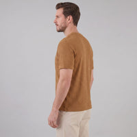 Herren Waffelstrick-T-Shirt mit Rundhals | Kajetan