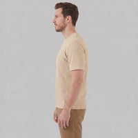 Herren Waffelstrick-T-Shirt mit Rundhals | Kajetan