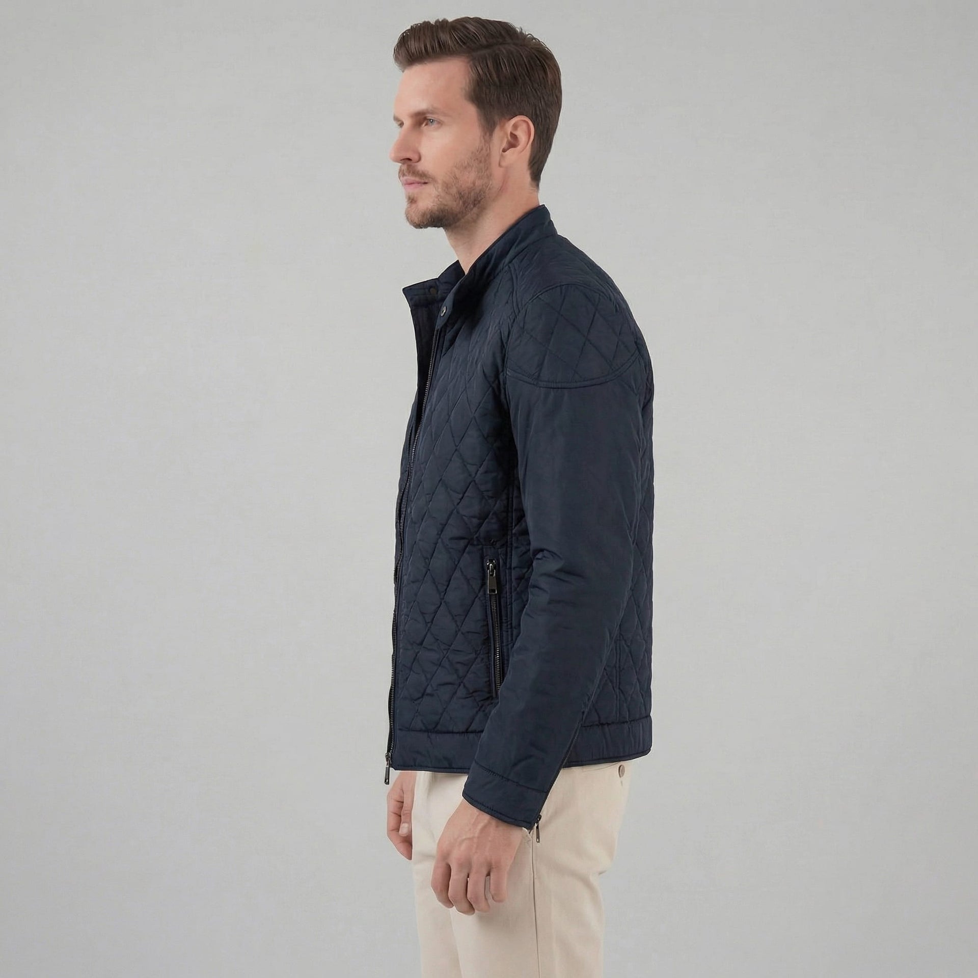 Herren Steppjacke mit Stehkragen | Albin