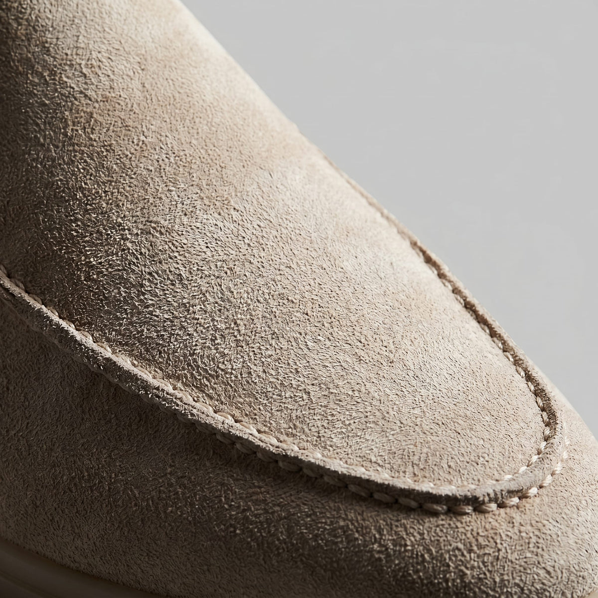 Herren Wildleder-Loafer Mules mit Ziernaht | Damian