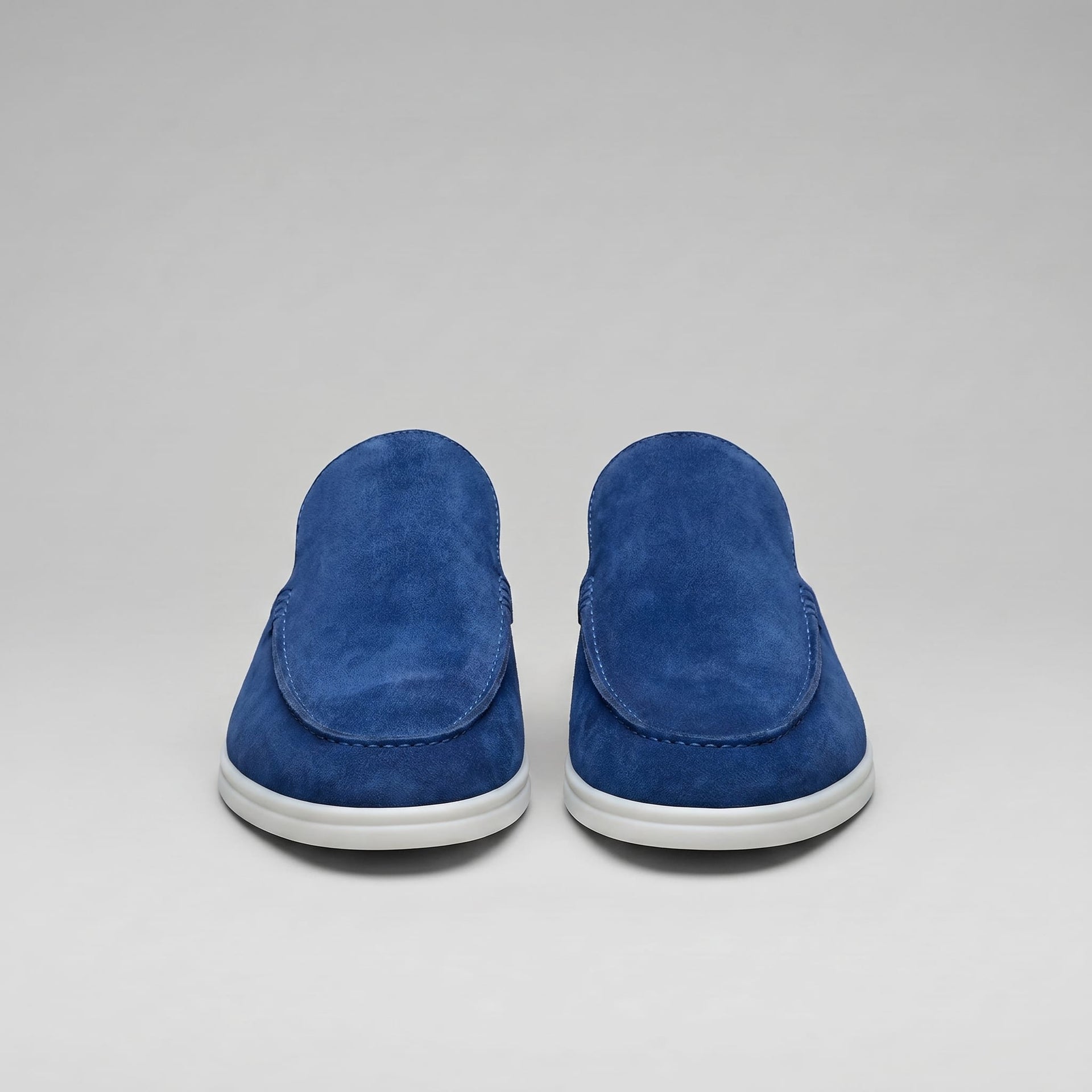 Herren Wildleder-Loafer Mules mit Ziernaht | Damian