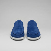Herren Wildleder-Loafer Mules mit Ziernaht | Damian