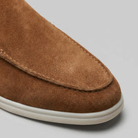 Herren Wildleder-Loafer Mules mit Ziernaht | Damian