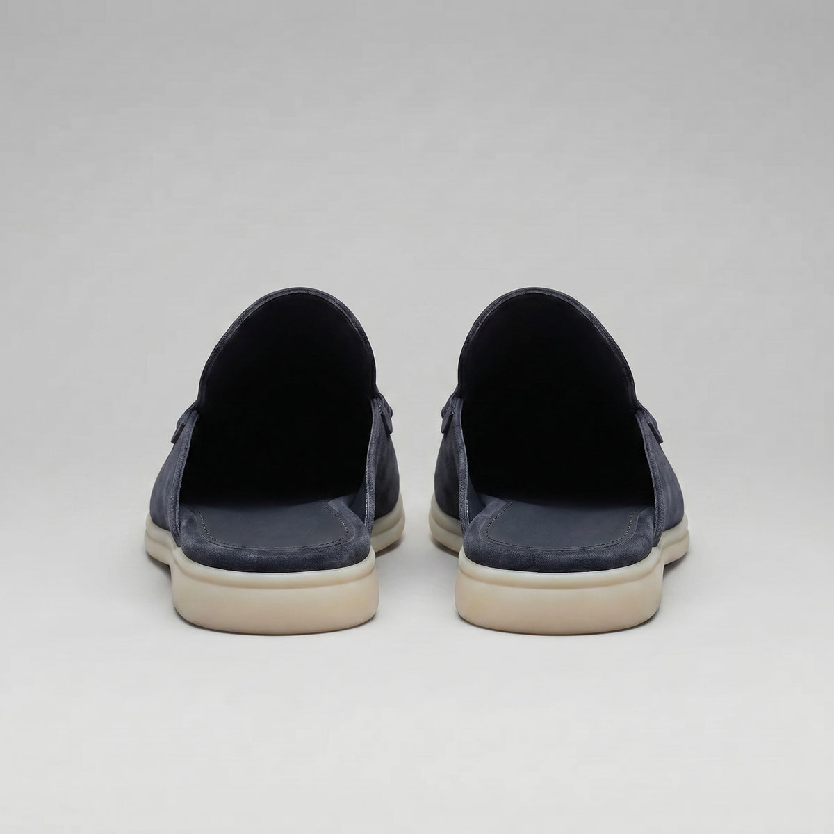 Herren Wildleder-Loafer Mules mit Ziernaht | Damian