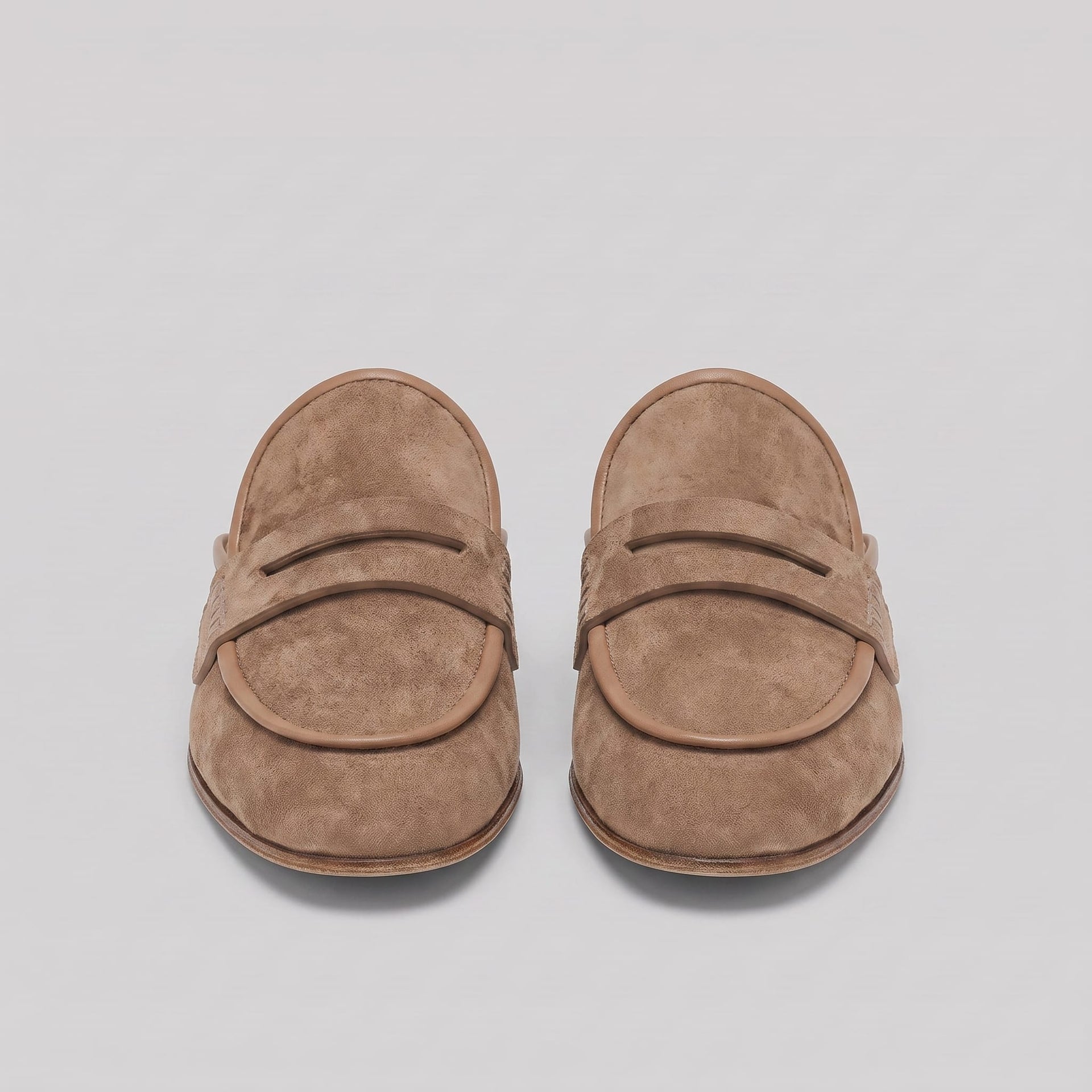 Herren Wildleder-Loafer Mule mit Pennysteg | Jens