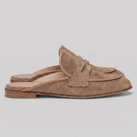 Herren Wildleder-Loafer Mule mit Pennysteg | Jens