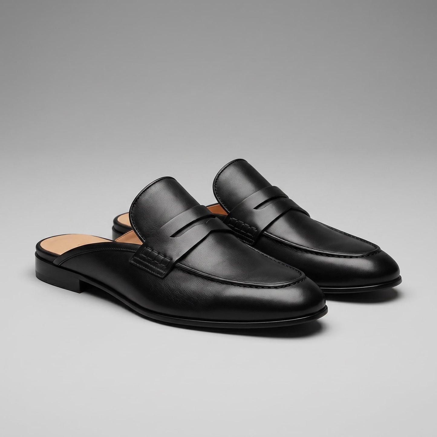 Herren Wildleder-Loafer Mule mit Pennysteg | Jens_7