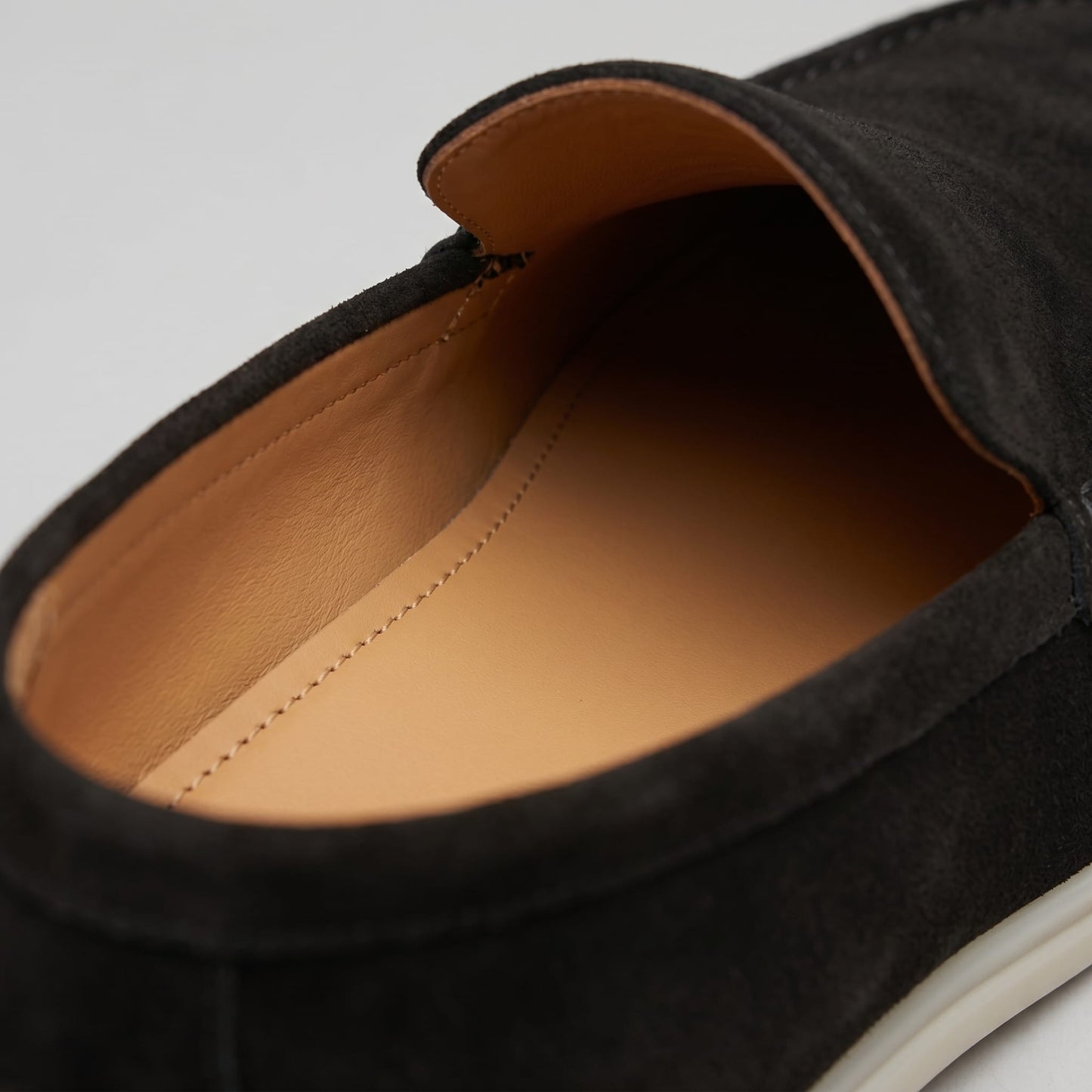 Herren Wildleder-Loafer Schwarz mit Gummisohle | Jochen_4