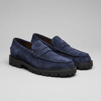 Herren Wildleder-Penny-Loafer mit Profilsohle | Daniel