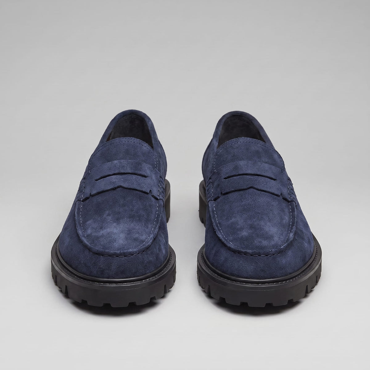 Herren Wildleder-Penny-Loafer mit Profilsohle | Daniel