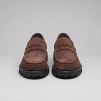 Herren Wildleder-Penny-Loafer mit Profilsohle | Daniel