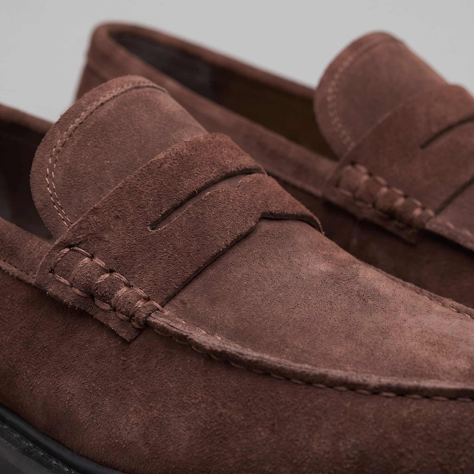 Herren Wildleder-Penny-Loafer mit Profilsohle | Daniel