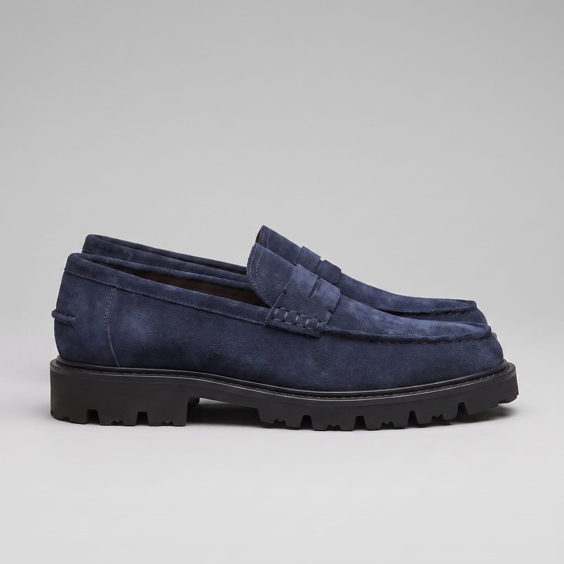 Herren Wildleder-Penny-Loafer mit Profilsohle | Daniel