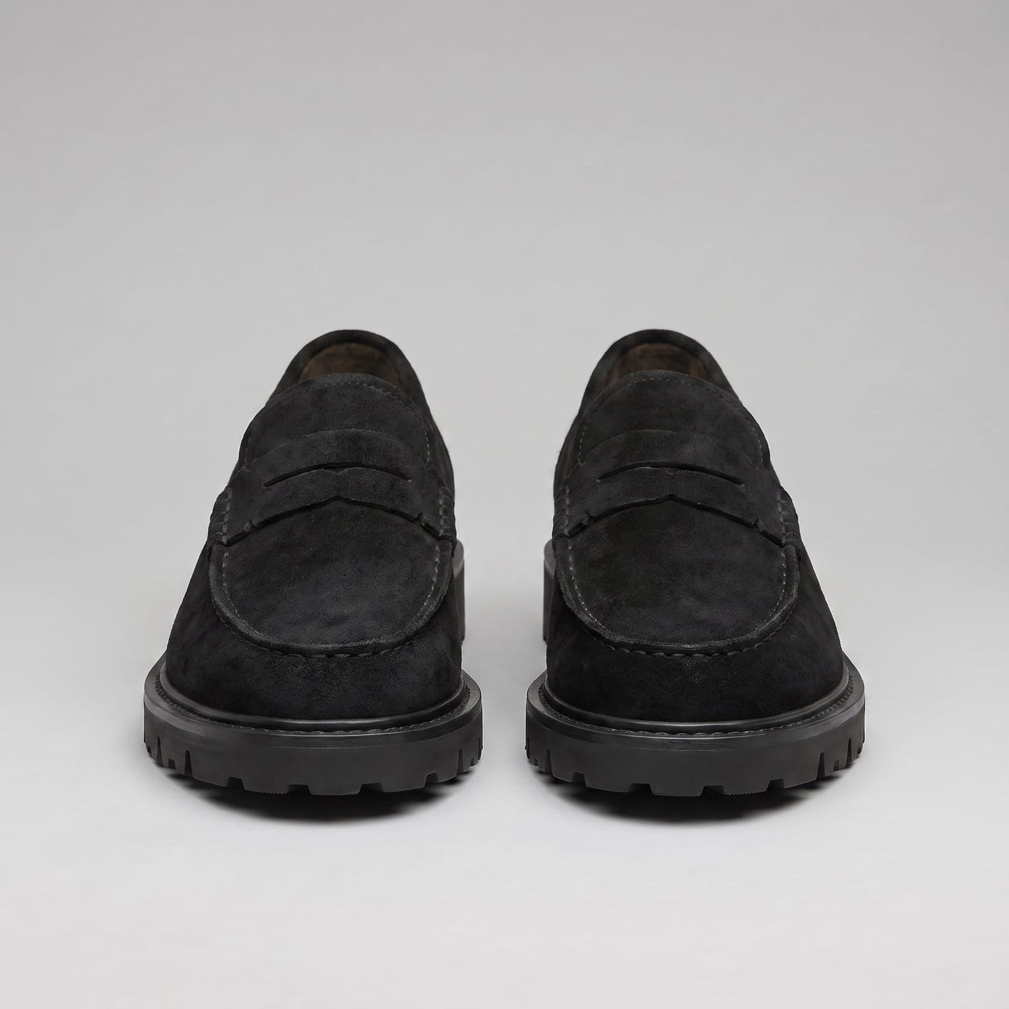 Herren Wildleder-Penny-Loafer mit Profilsohle | Daniel_8
