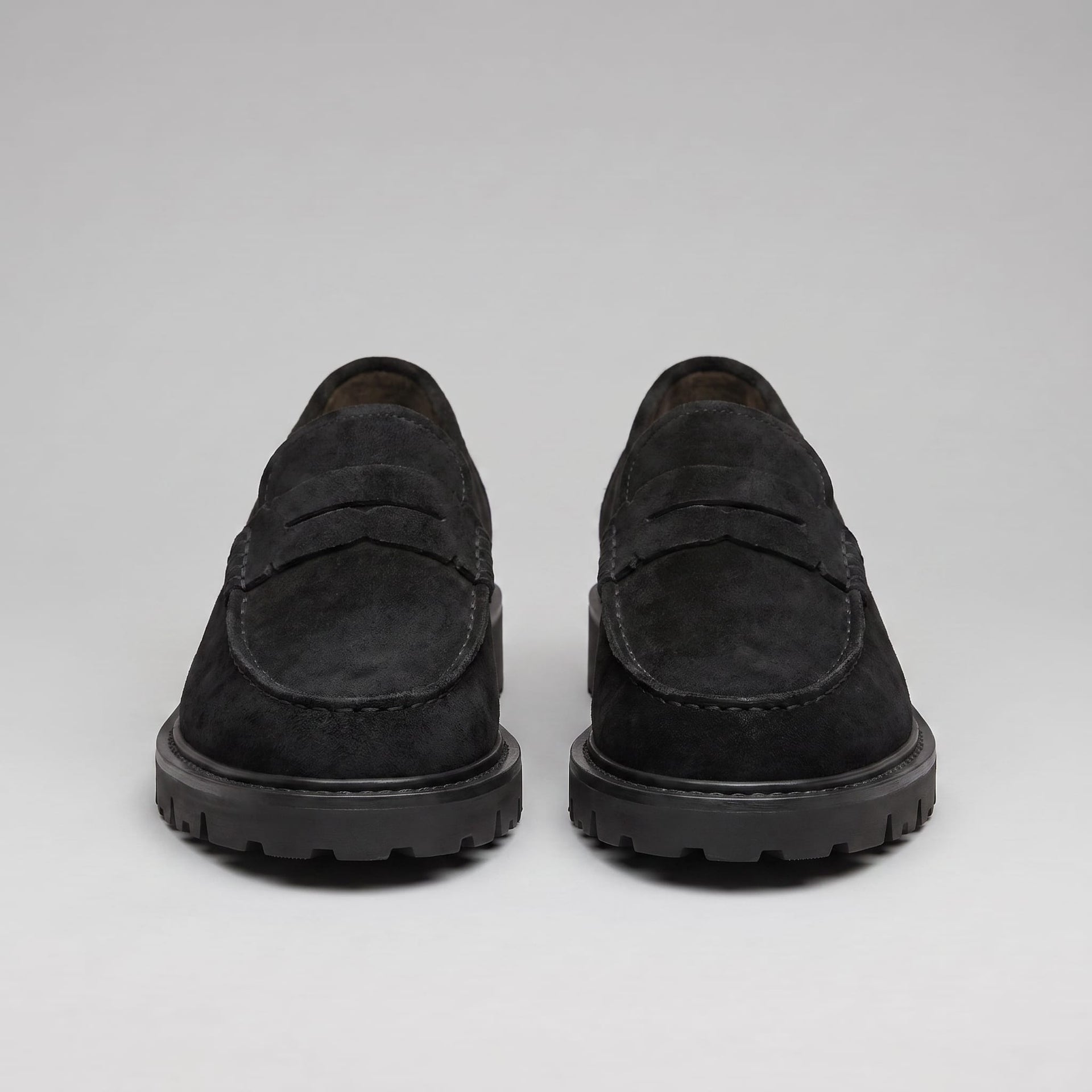 Herren Wildleder-Penny-Loafer mit Profilsohle | Daniel