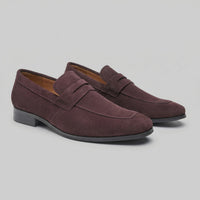 Herren Wildleder-Loafer mit Pennysteg | David