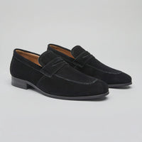 Herren Wildleder-Loafer mit Pennysteg | David