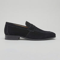 Herren Wildleder-Loafer mit Pennysteg | David