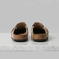 Herren Wildleder-Clogs mit Korkfußbett | Detlev