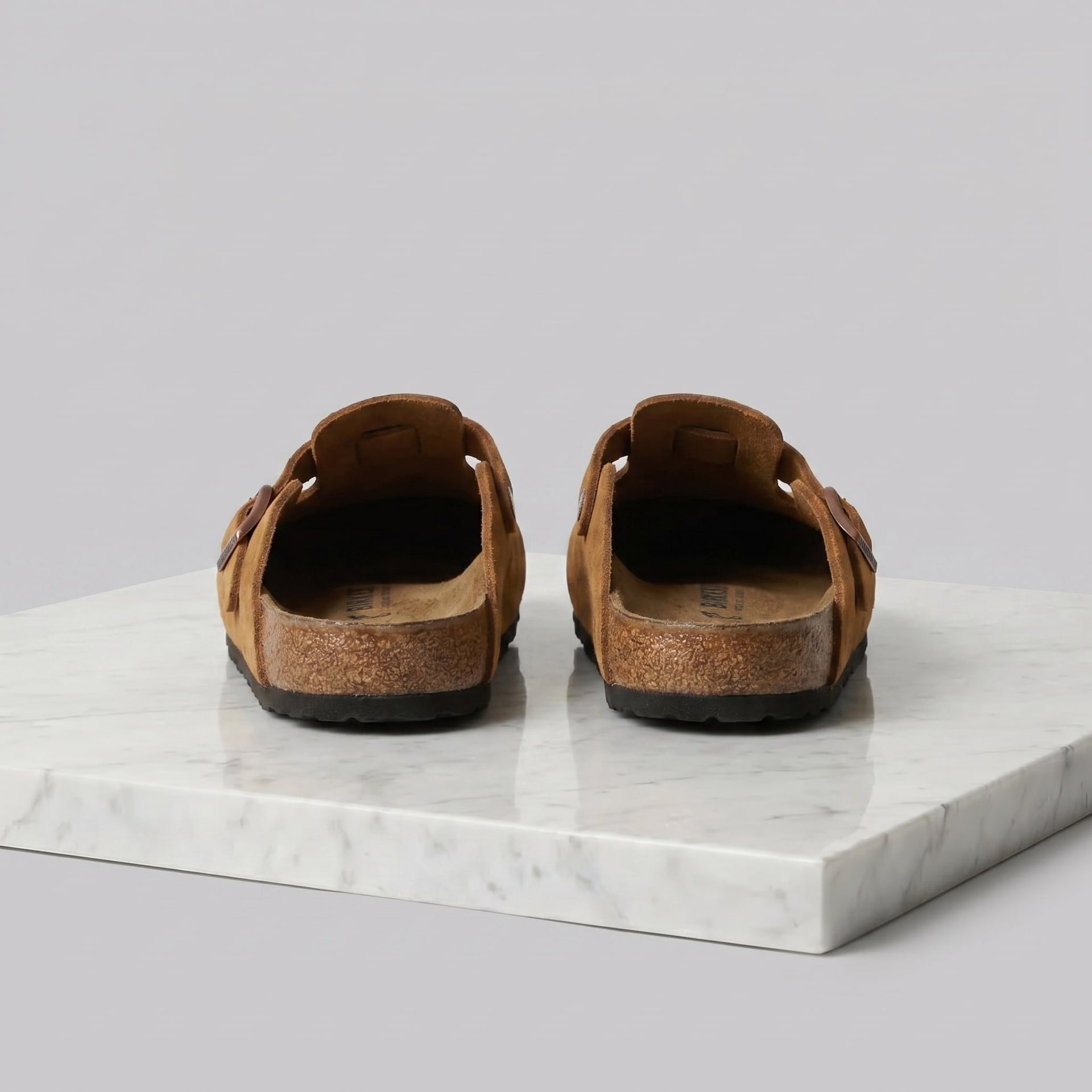 Herren Wildleder-Clogs mit Korkfußbett | Detlev