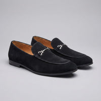 Herren Kunstlederloafer mit Trensenspange | Eilert