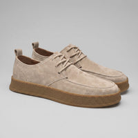 Herren Kunstlederschuhe in Wildlederoptik mit Gummisohle | Gottlieb
