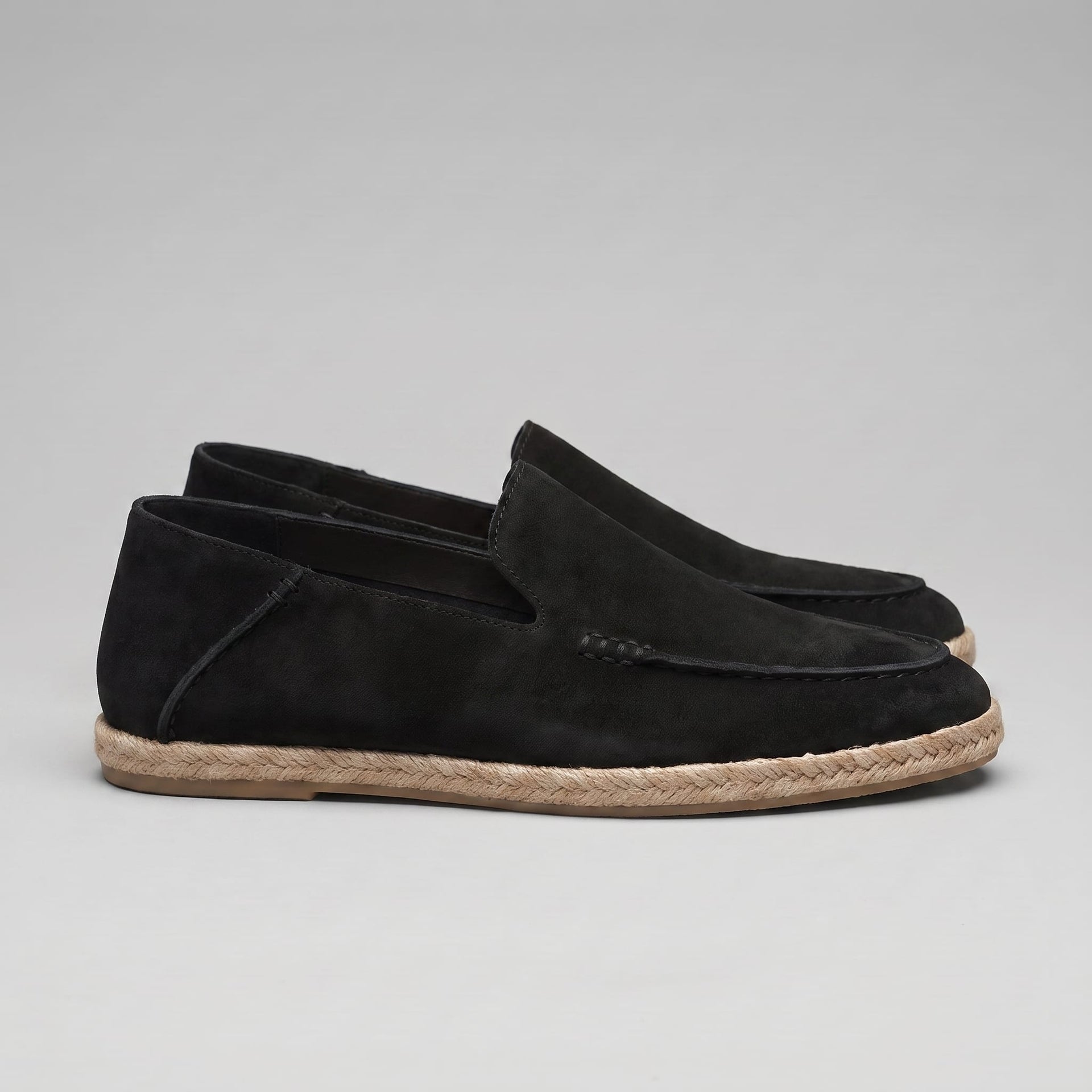 Herren Wildleder-Espadrilles mit Jutebesatz | Jonathan