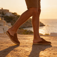 Herren Espadrille-Mules in Veloursoptik | Dieter