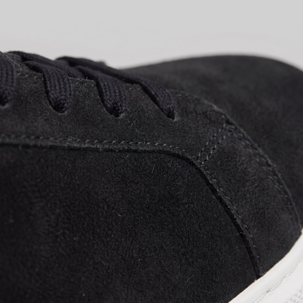 Herren Kunstledersneaker in Wildlederoptik mit Kontrastnaht | Gregor_11