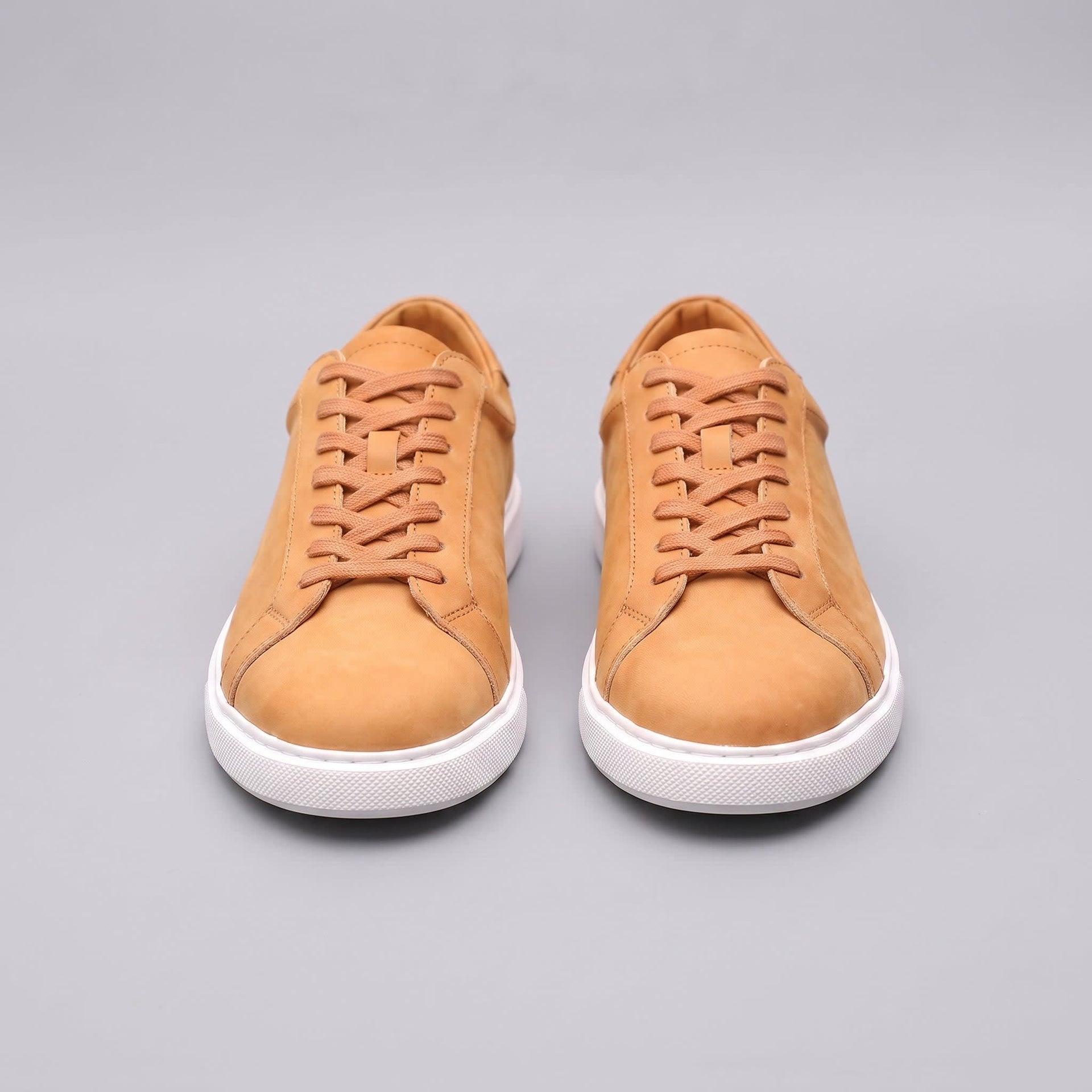 Herren Kunstledersneaker in Wildlederoptik mit Kontrastnaht | Gregor
