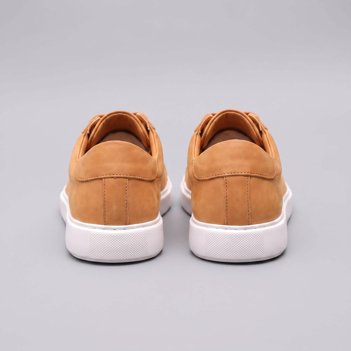 Herren Kunstledersneaker in Wildlederoptik mit Kontrastnaht | Gregor