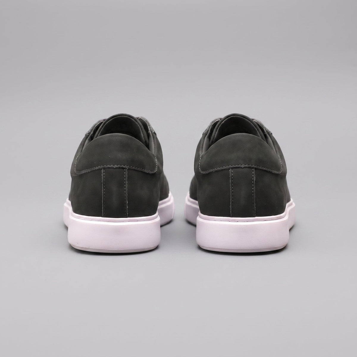 Herren Kunstledersneaker in Wildlederoptik mit Kontrastnaht | Gregor_21