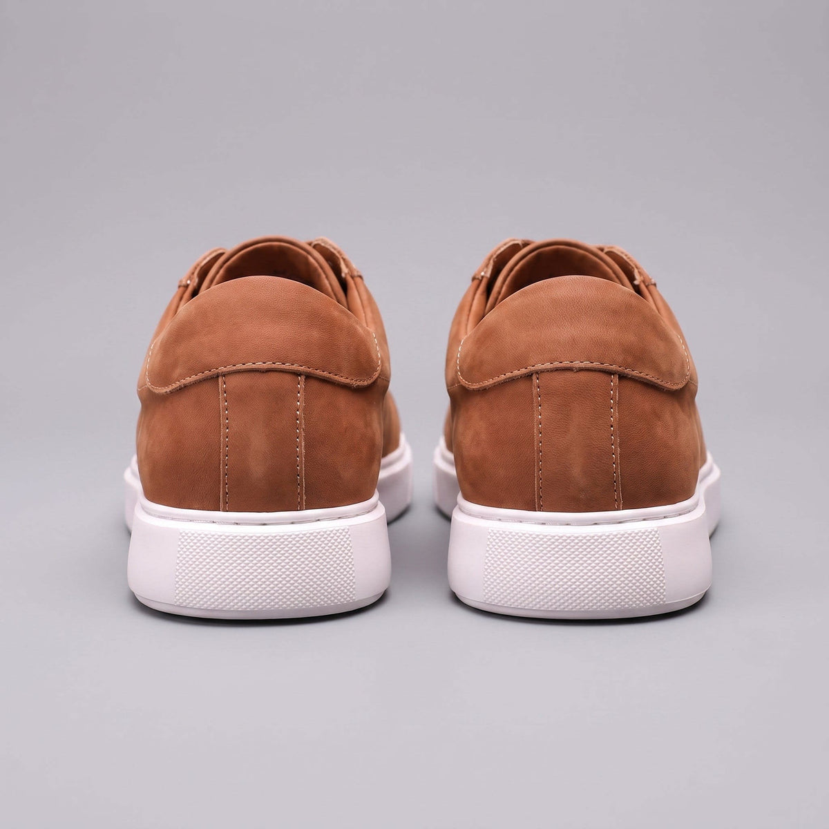 Herren Kunstledersneaker in Wildlederoptik mit Kontrastnaht | Gregor_27