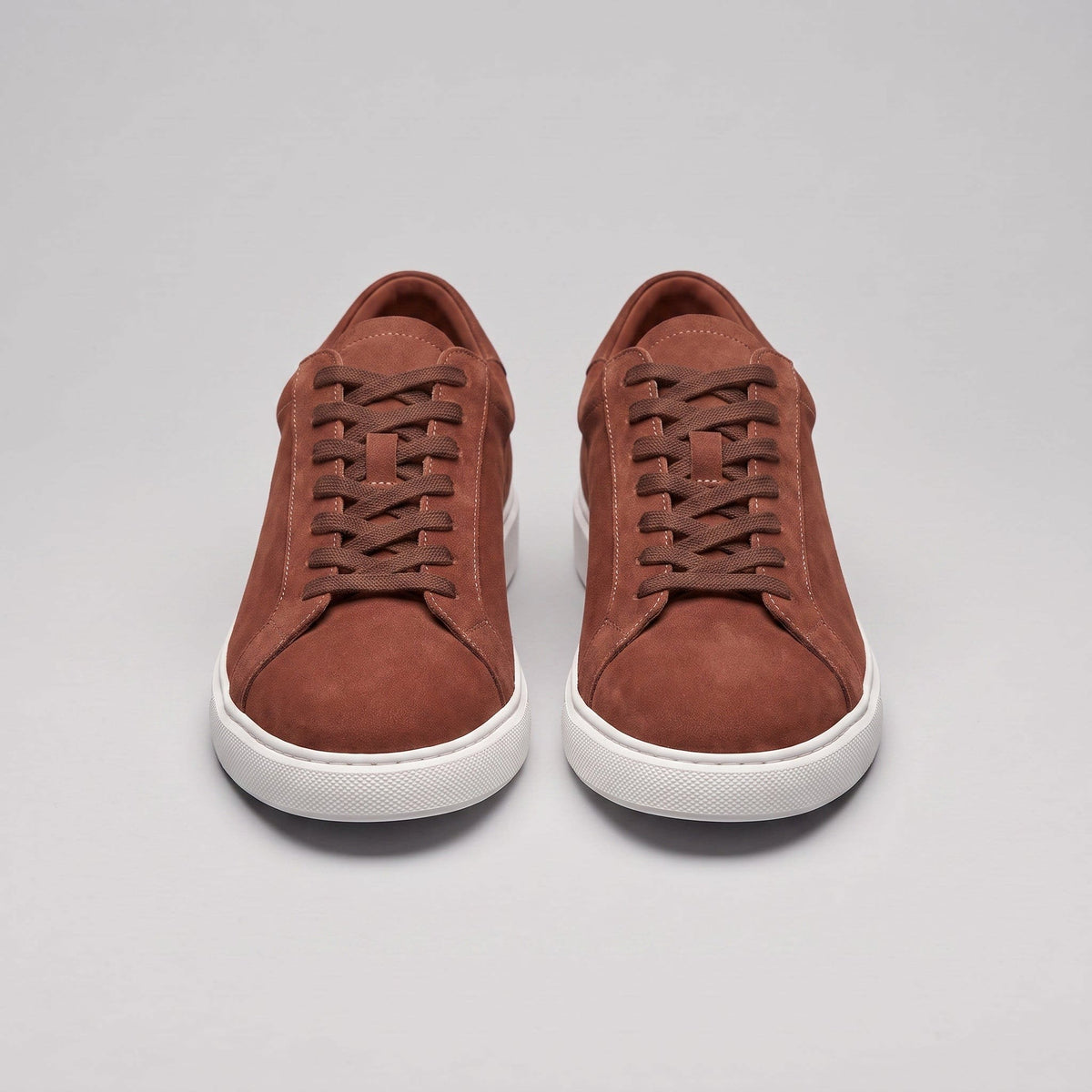Herren Kunstledersneaker in Wildlederoptik mit Kontrastnaht | Gregor_32