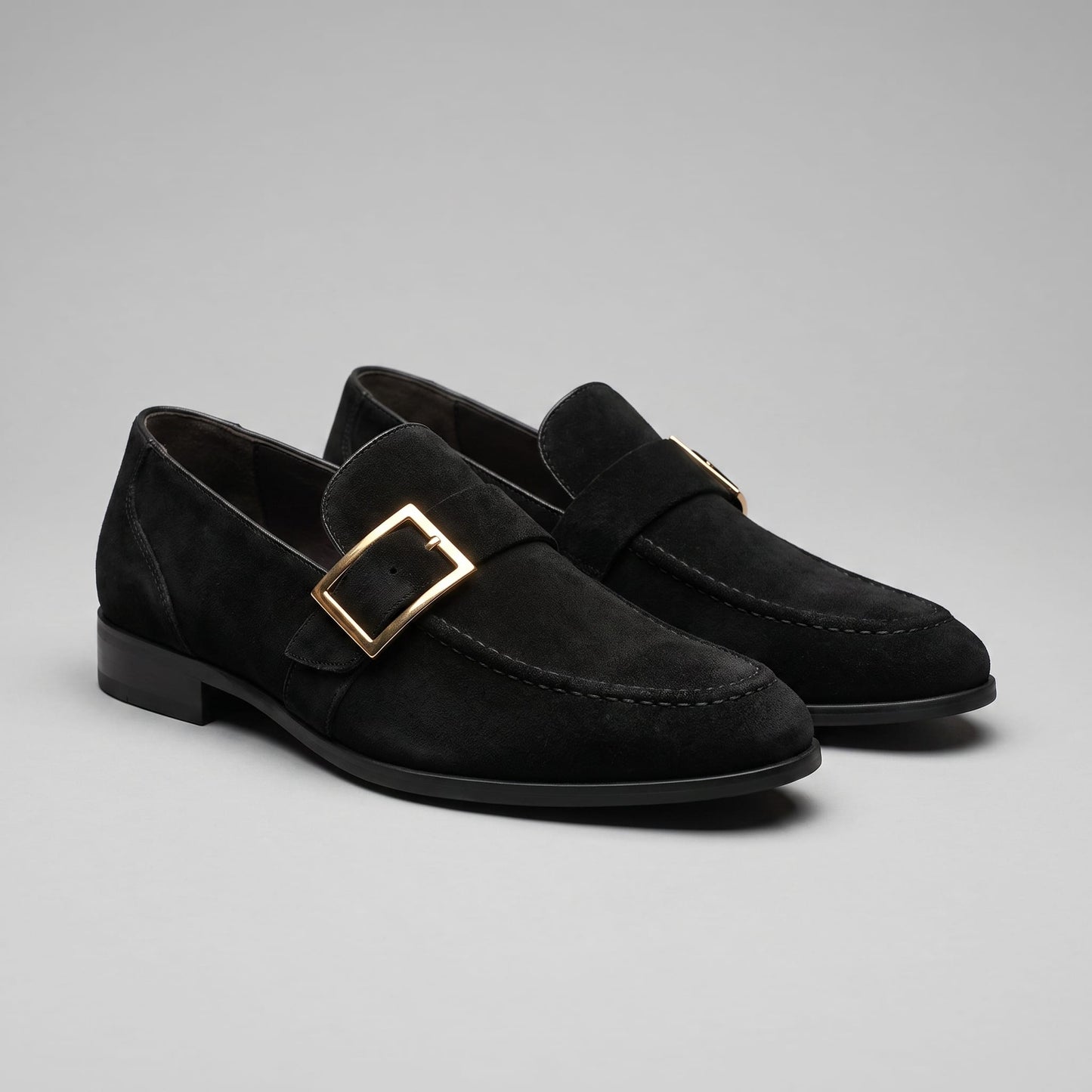 Herren Loafer mit Goldschnalle | Diethelm_1