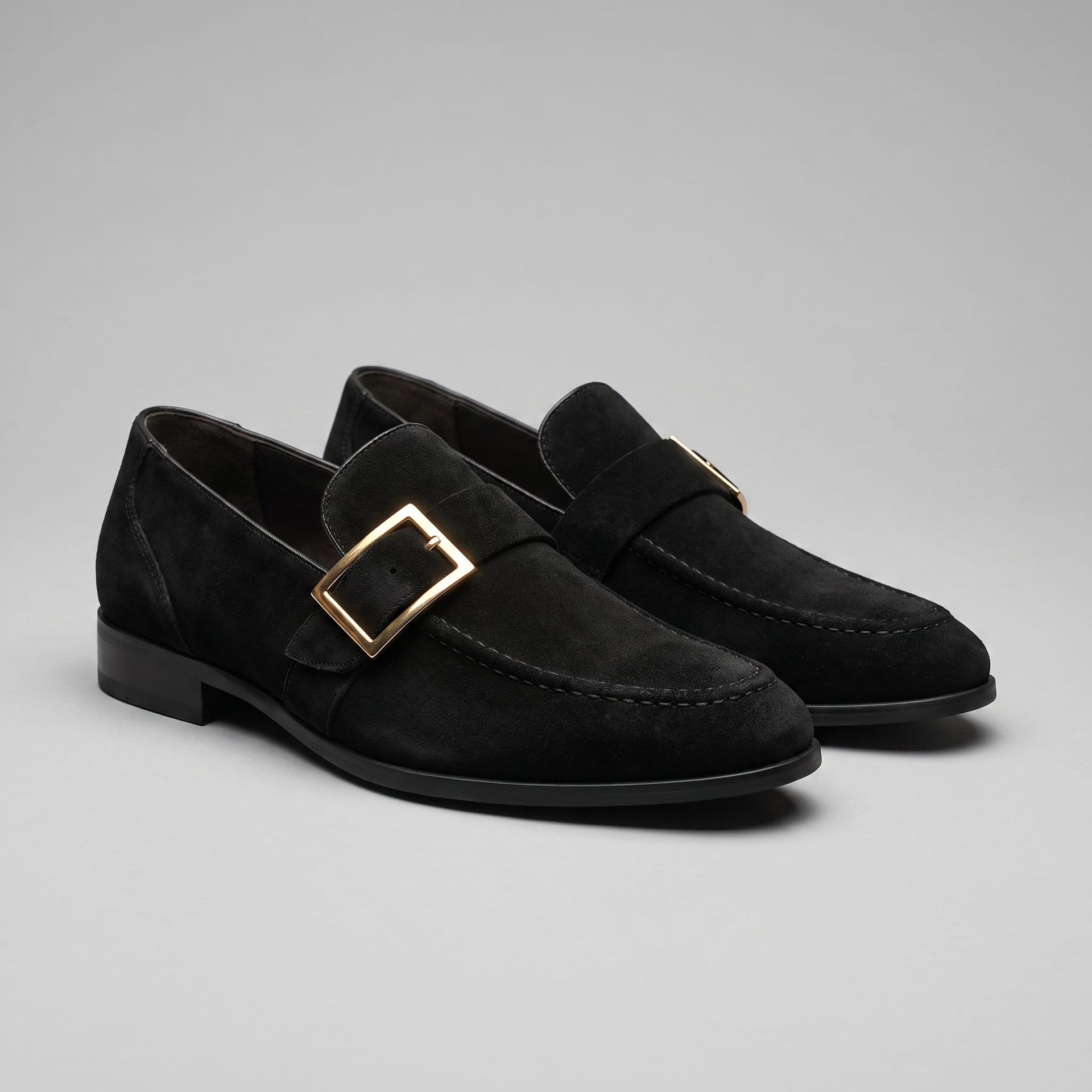 Herren Loafer mit Goldschnalle | Diethelm