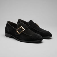 Herren Loafer mit Goldschnalle | Diethelm