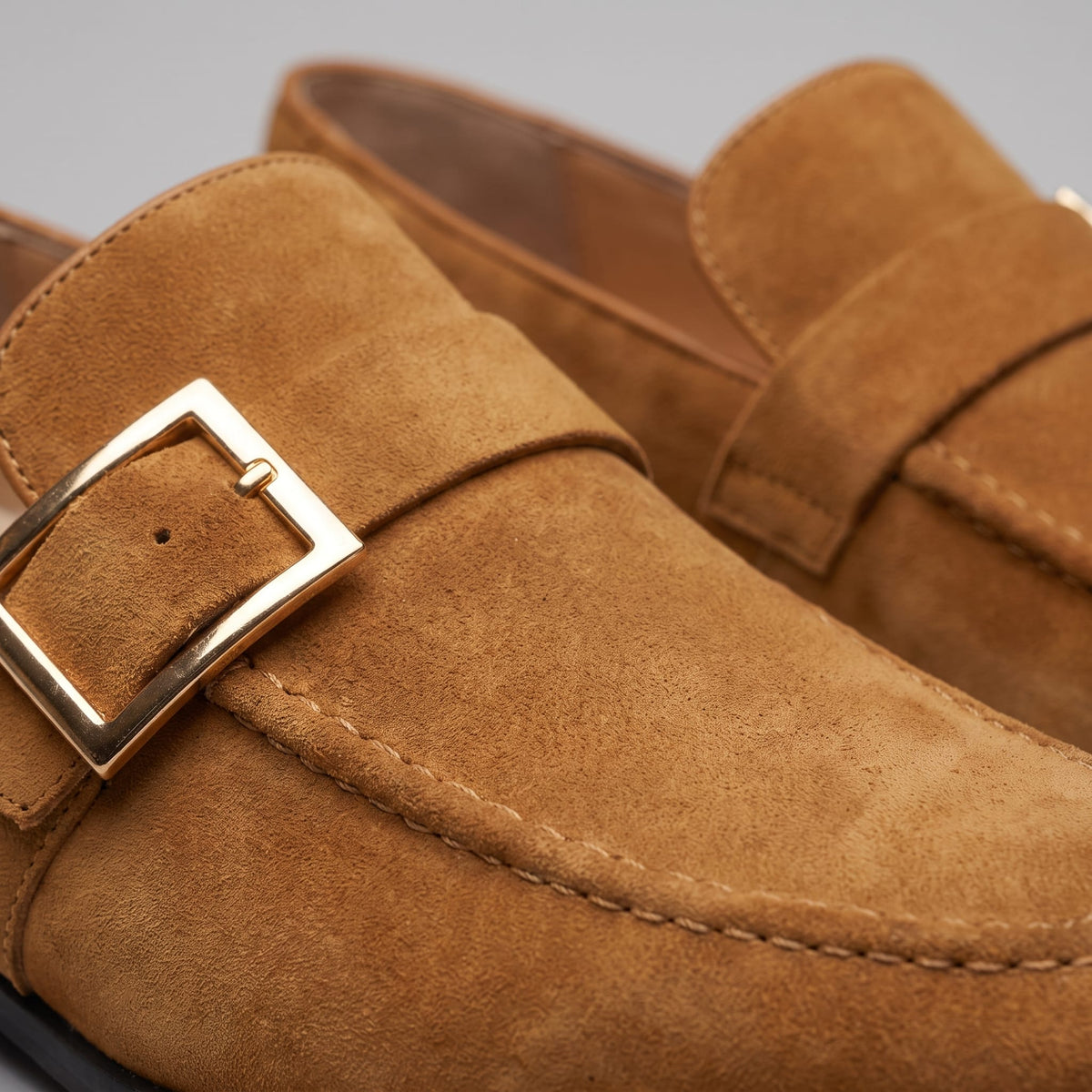 Herren Loafer mit Goldschnalle | Diethelm