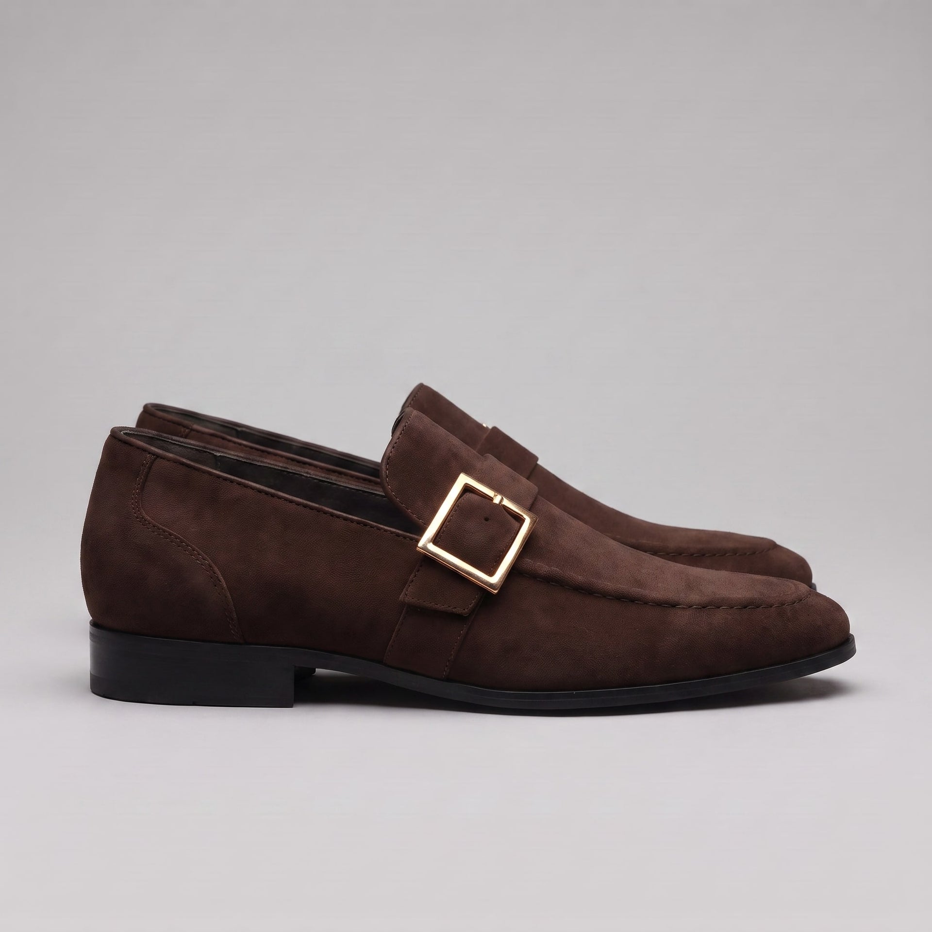 Herren Loafer mit Goldschnalle | Diethelm