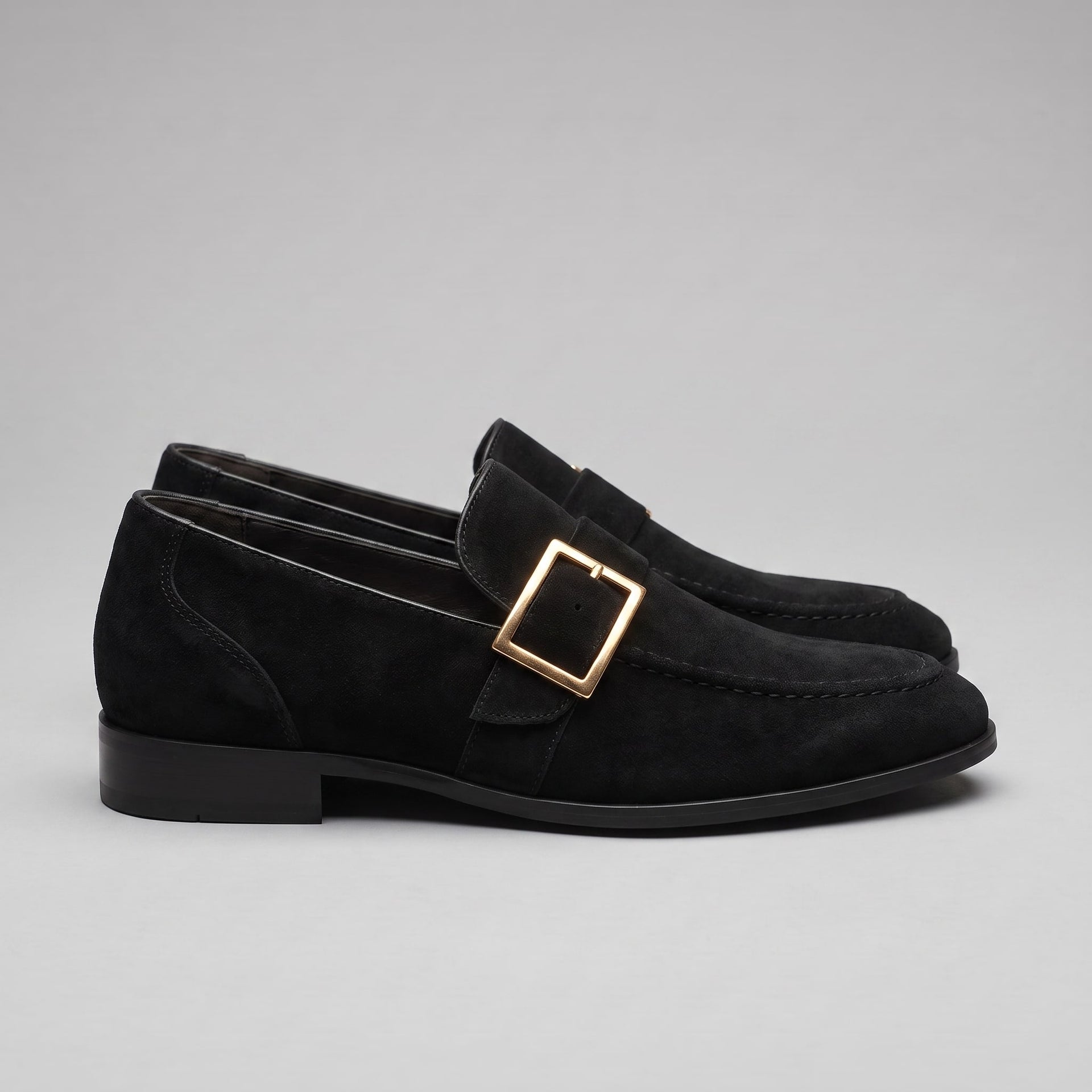 Herren Loafer mit Goldschnalle | Diethelm