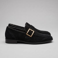 Herren Loafer mit Goldschnalle | Diethelm