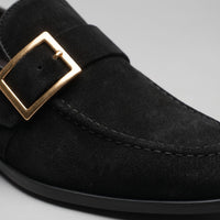 Herren Loafer mit Goldschnalle | Diethelm