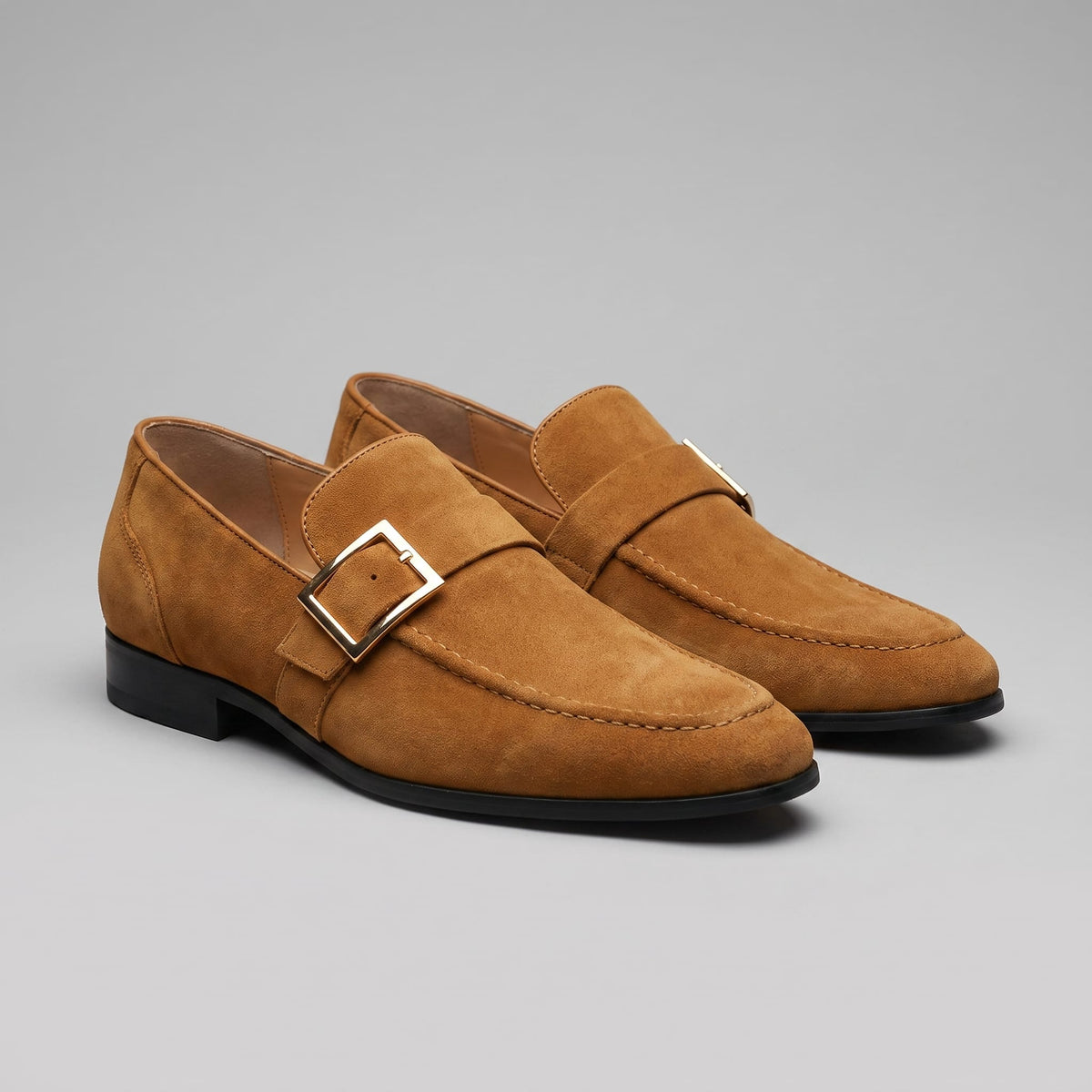 Herren Loafer mit Goldschnalle | Diethelm