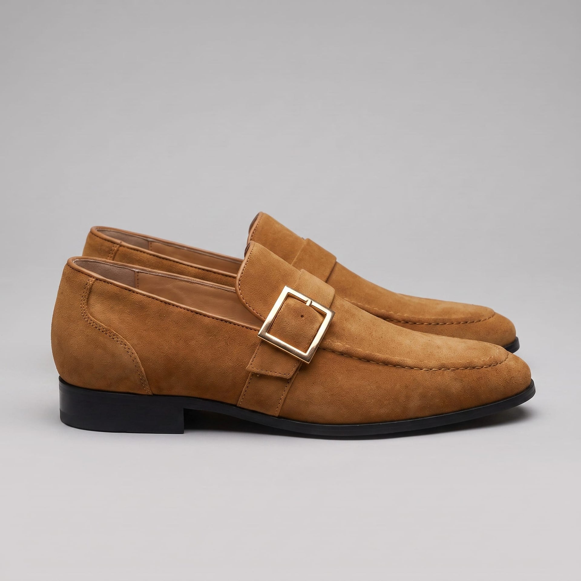 Herren Loafer mit Goldschnalle | Diethelm